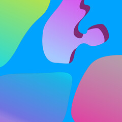 abstract background with waves