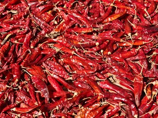 dried peppers
