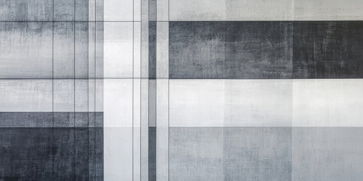 A minimalist abstract background featuring intersecting lines and geometric patterns in shades of gray and white. The clean and modern design is ideal for tech or business themes.