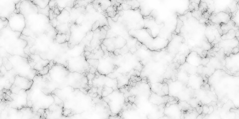 White marble texture Panoramic white background. marble stone texture for design. Natural stone Marble white background wall surface black pattern. White and black marble texture background.