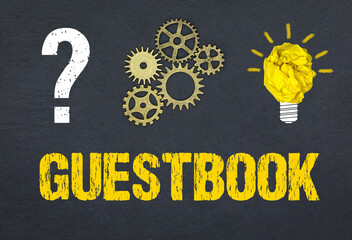 Obraz premium Guestbook 
