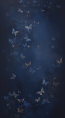 Acrylic paint of common blue butterfiles texture backgrounds butterfly.
