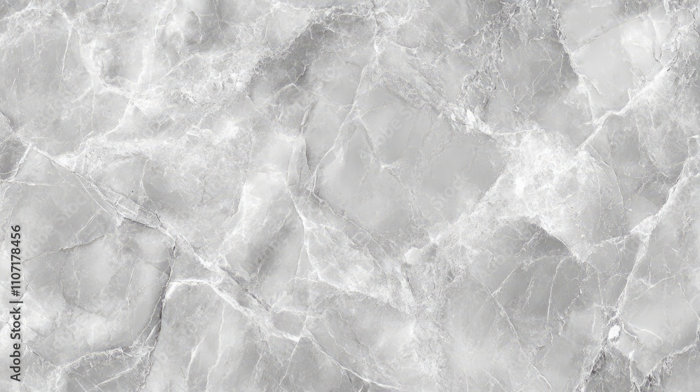 Poster elegant grey marble texture featuring intricate veining patterns.