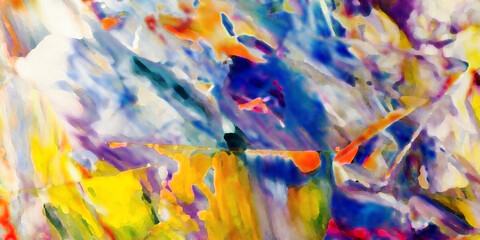 Abstract art background . Hand painting artwork on canvas .