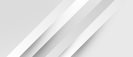 Grey white abstract background paper shine and layer element