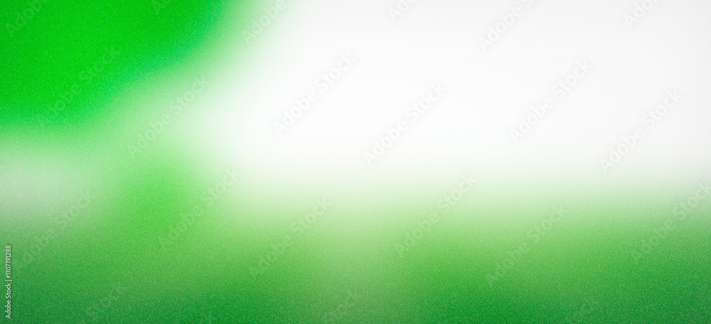 Aufkleber green and white gradient abstract background, smooth color transition with grainy texture, minimal n