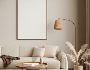 Modern Frame Mockup for Contemporary Art