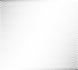 Modern Halftone Vector Geometric Dots in Black and White for Product Graphics and Branding