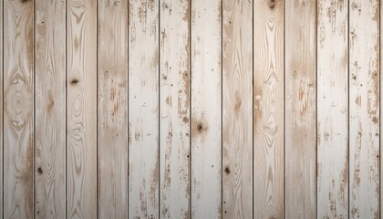 Weathered wooden planks with light color for rustic background and interior design
