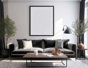 Stylish Frame Mockup for Artistic Displays