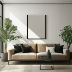 Frame Mockup Perfect for Art and Photography