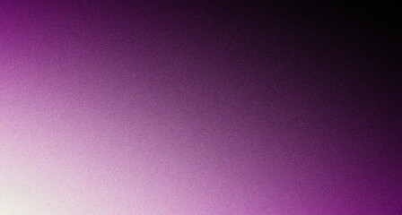 Gradient transitioning from purple to white black with a grainy texture for design