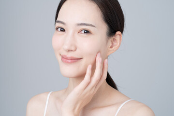 若い女性のビューティ