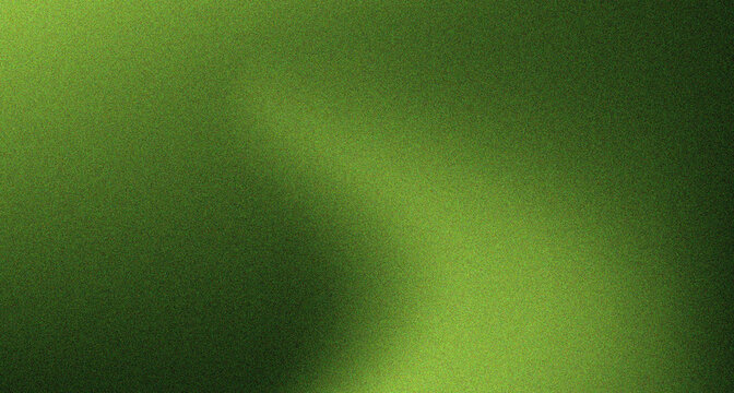 Fototapeta Modern green grain texture effect gradient banner background abstract green grain texture background