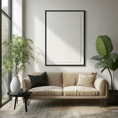Frame Mockup Perfect for Art and Photography