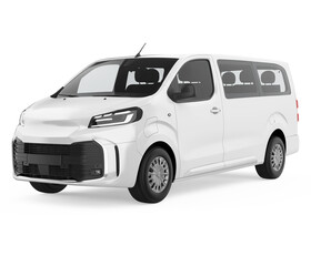 Delivery Van Isolated