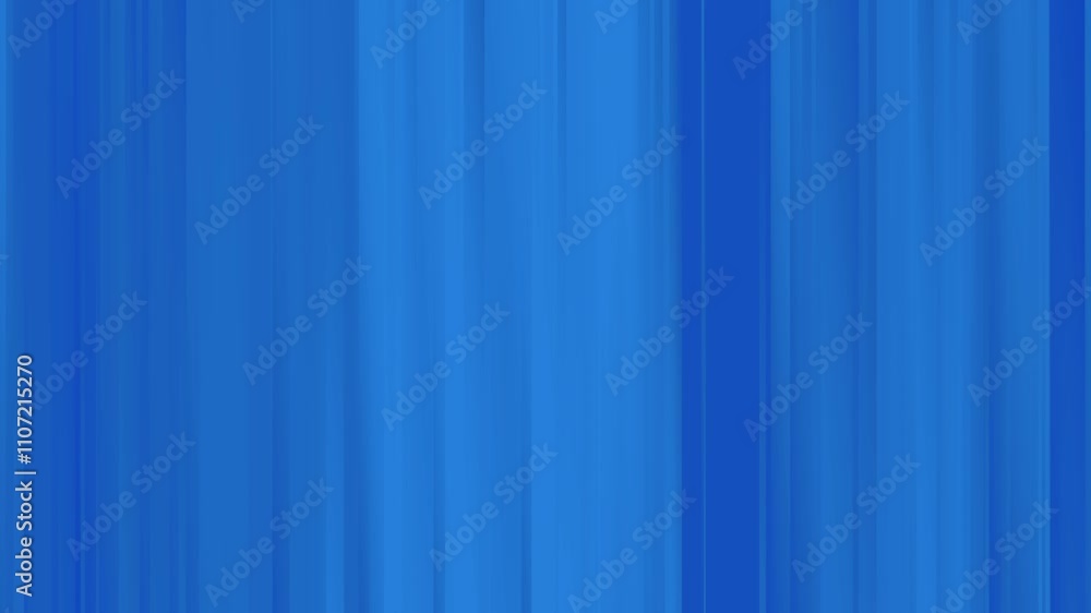 Poster abstract animated background - vibrant vertical blue stripes and smooth flowing motion with smooth g