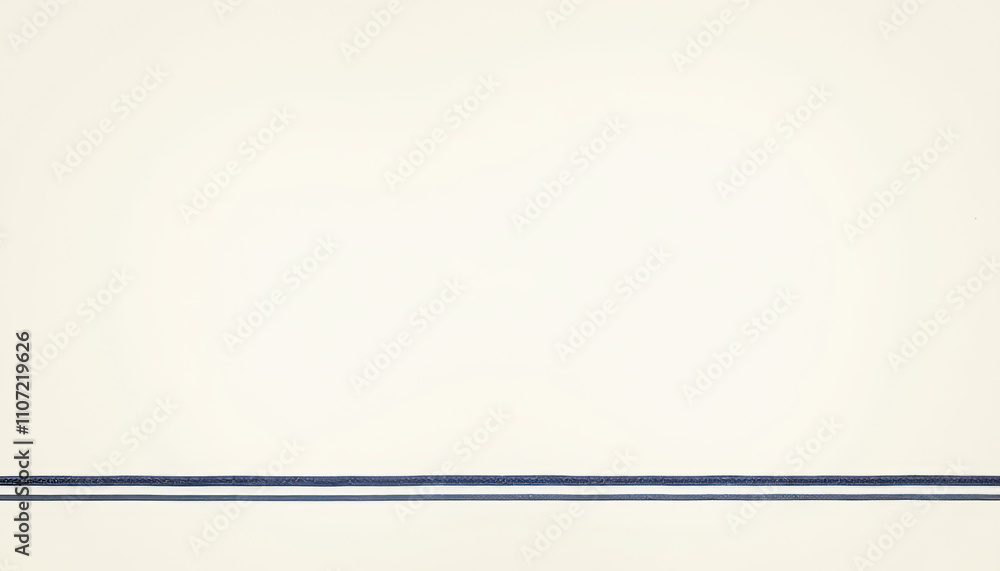 Poster classic navy stripe on a white canvas background with ample space for text