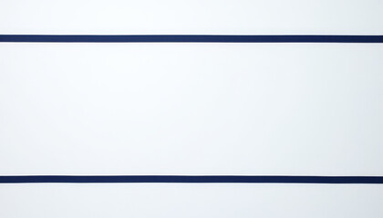 Bold navy stripe on a white canvas for minimalist background designs