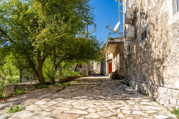 Das Bergdorf Gyri - Zakynthos