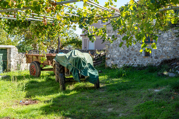 Obraz premium Das Bergdorf Gyri - Zakynthos