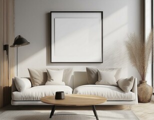 Chic Frame Mockup for Stylish Interiors