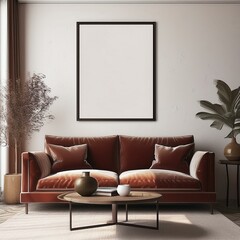 Living Room Poster Mockup Make a Statement