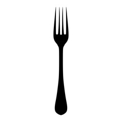 Fork icon vector. Cutlery illustration sign. Restaurant symbol. Food logo.