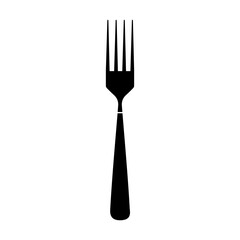 Fork icon vector. Cutlery illustration sign. Restaurant symbol. Food logo.