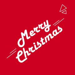 Merry Christmas wishes design Illustrated