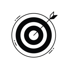 Target vector icon