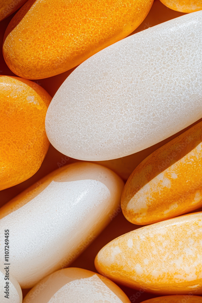 Poster captivating close-up of colorful beans showcasing vibrant textures and patterns in perfect harmony