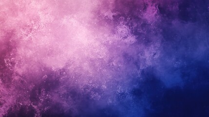 Fototapeta premium Blurred Purple, Pink, and Blue Gradient Background with Grainy Texture for Banner, Poster, or Website Header