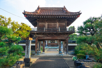 南総里見八犬伝ゆかりの大岳院（鳥取県倉吉市）