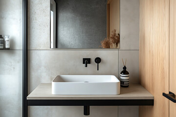 Fototapeta premium modern bathroom interior
