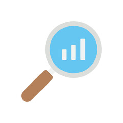 Analysis vector icon