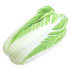 fresh Peking cabbage isolated from the background