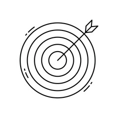 Target vector icon