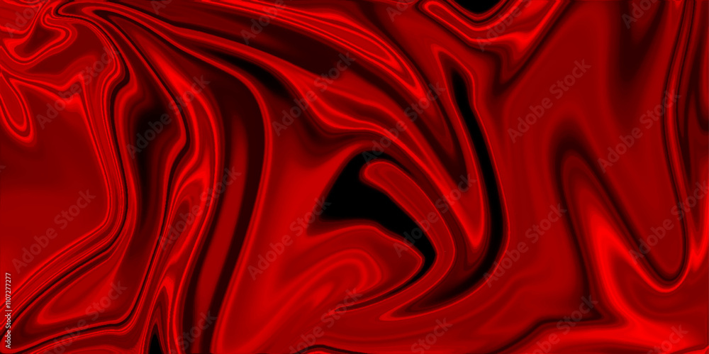 Poster red black marble texture background. the texture of mix color red and black marble pattern modern st