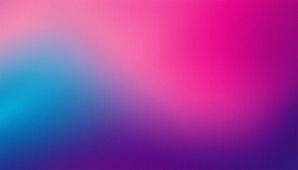 Pink magenta blue purple abstract color gradient background grainy texture effect web banner header poster design