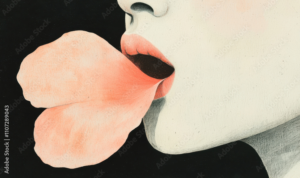 Poster exploring surrealism: discover an artistic expression of introspection and emotion through compellin