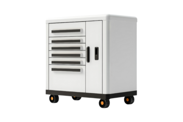 Garage tool storage solutions for an organized industrial workspace