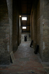 Fototapeta premium Ancient Italian Corridor