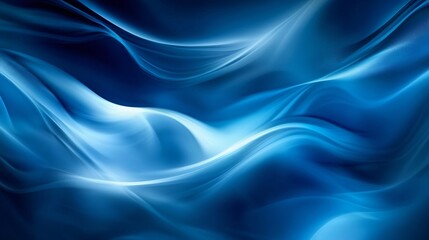 Blue Gradient Smooth Background for Creative Design Projects