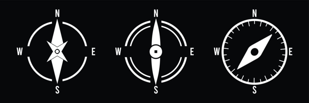 compass. compass vector. 