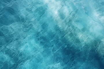 Obraz premium Processed collage of blue calm water surface texture. Background for banner, backdrop or texture