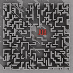 job huge maze