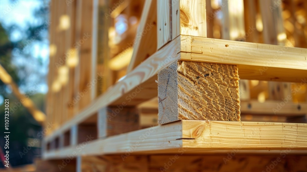 Poster a team of skilled workers work together to assemble intricate prefabricated building elements showca