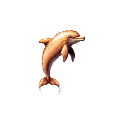 Fototapeta premium Dolphin swimming playfully in ocean waves nature scene animal photography marine environment underwater view wildlife concept