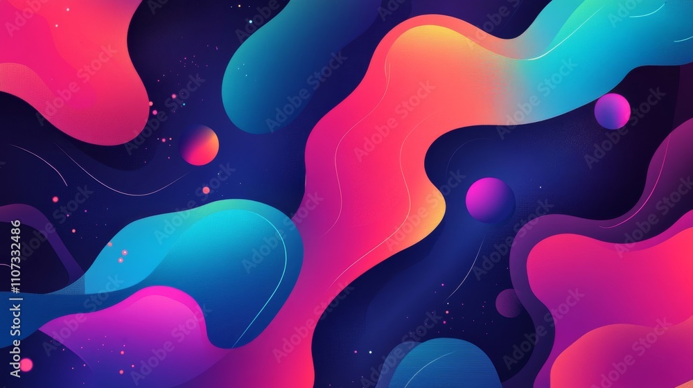 Poster set of flat design web page templates of graphic design, website design and development, social medi
